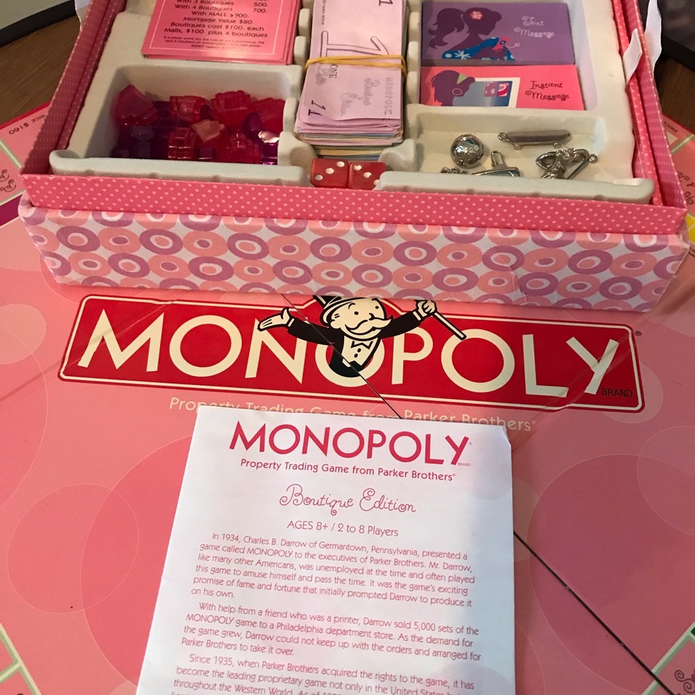 Monopoly Boutique Edition *PINK*